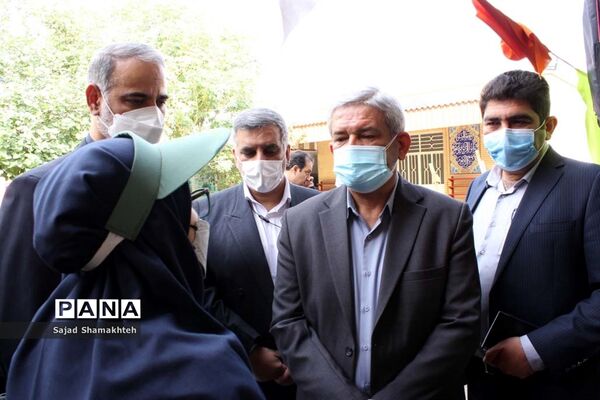 آیین نمادین زنگ استانی پدافند غیرعامل در اهواز