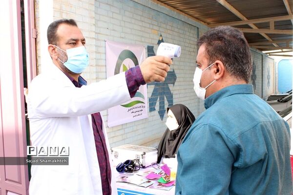 آیین نمادین زنگ استانی پدافند غیرعامل در اهواز