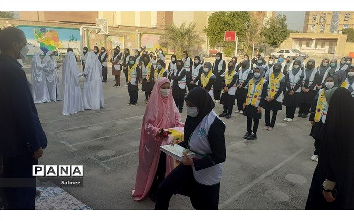 برگزاری مانور تشکیلاتی فرزندان روح الله در شادگان