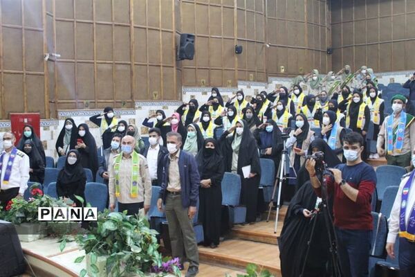 مانور بزرگ تشکیلاتی فرزندان روح الله ( یاد واره شهدای دانش آموز) در البرز