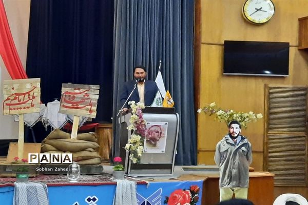 مراسم یادواره شهدا در رودهن