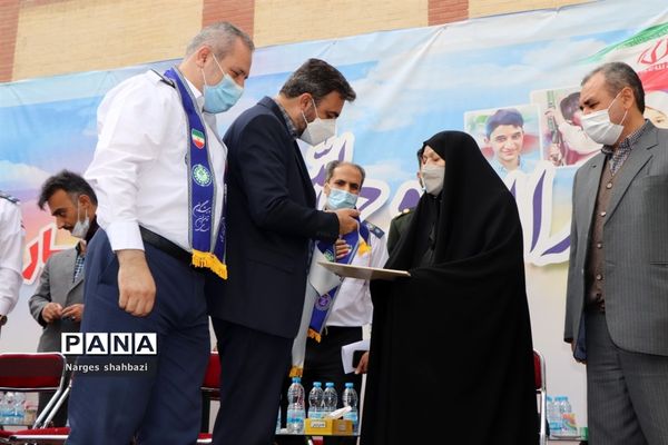 مانور بزرگ فرزندان روح الله زنگ استکبارستیزی در شهرستان قدس