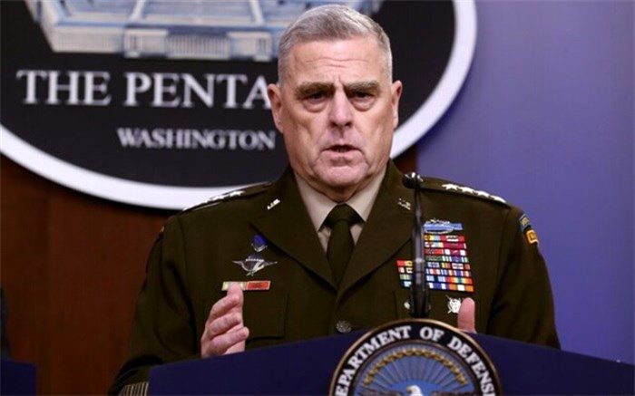 مارک میلی:  ایران منافع ما را تهدید می‌کند؛ ارتش آمریکا آماده پاسخگویی است