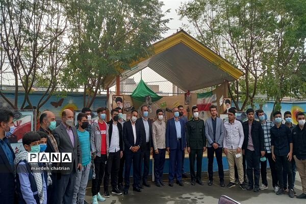 نواختن زنگ استکبار ستیزی در شهرستان قرچک