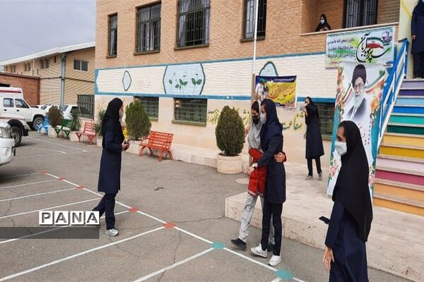 برگزاری مانور پدافند غیر عامل در شهرستان نظر آباد