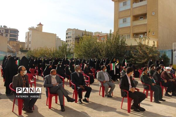 نواخته شدن زنگ استکبارستیزی در هنرستان شاهد نجمیه
