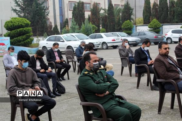 مراسم هفته پدافند غیرعامل در محمودآباد