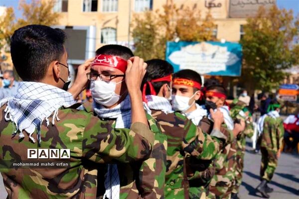 برگزاری مراسم 13 آبان در شهرستان آباده