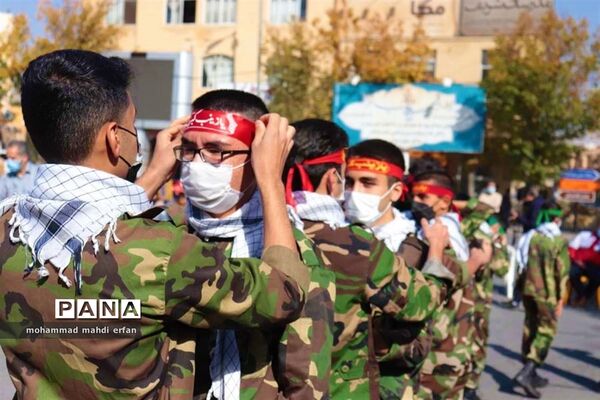 برگزاری مراسم 13 آبان در شهرستان آباده