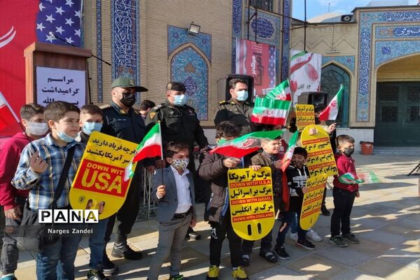 مراسم گرامیداشت روز دانش‌آموز در ملارد