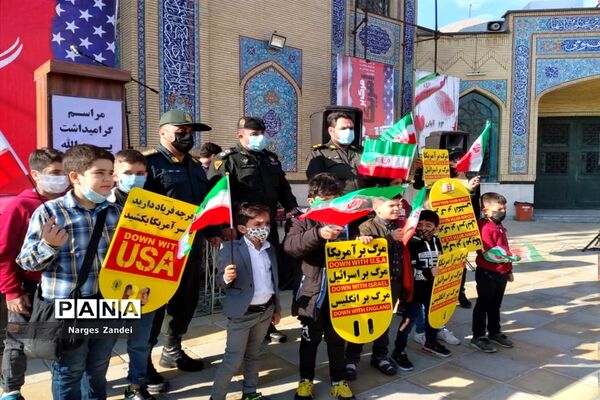 مراسم گرامیداشت روز دانش‌آموز در ملارد