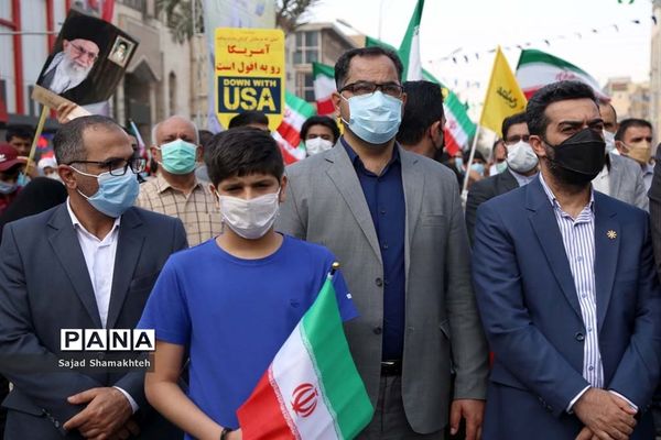 گرامیداشت روز ۱۳ آبان در اهواز