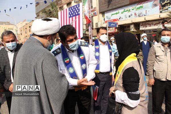گرامیداشت روز ۱۳ آبان در اهواز