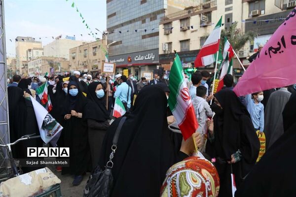 گرامیداشت روز ۱۳ آبان در اهواز