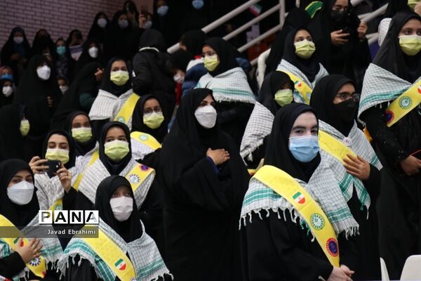 اجتماع دانش‌آموزان مشهد به مناسبت یوم الله 13 آبان ماه