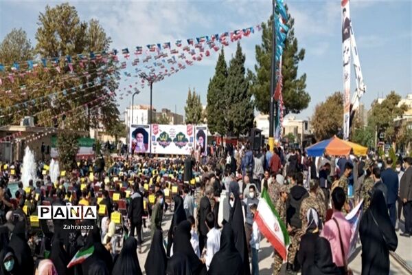 راهپیمایی ۱۳آبان شهرستان ورامین