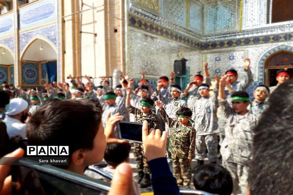 حماسه دانش‌آموزان  پیشوا در روز ۱۳ آبان