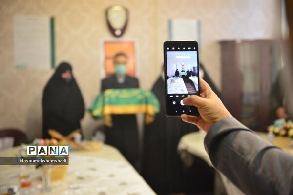 بزرگداشت مقام حضرت عبدالعظیم حسنی در هنرستان آل یاسین منطقه ۱۲