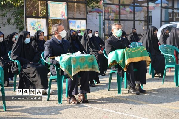 بزرگداشت مقام حضرت عبدالعظیم حسنی در هنرستان آل یاسین منطقه ۱۲