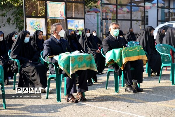 بزرگداشت مقام حضرت عبدالعظیم حسنی در هنرستان آل یاسین منطقه ۱۲