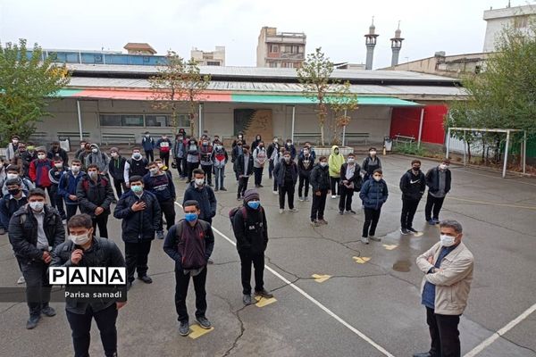 بازگشایی مدارس متوسطه دوم منطقه ۱۳