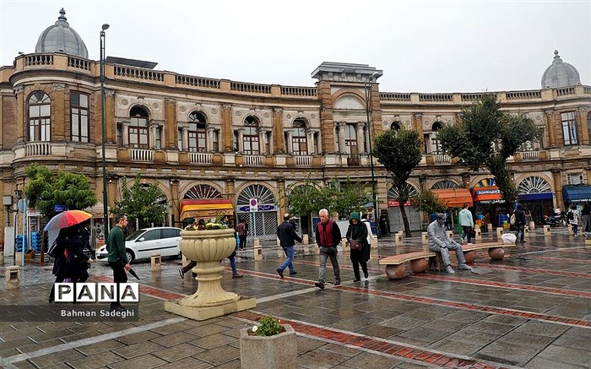 وضعیت بارش باران در تهران طی ٢۴ ساعت گذشته