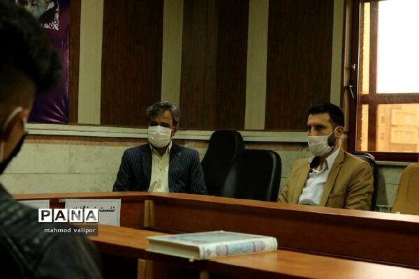 نشست خبرنگاران پانا با معاون پرورشی آموزش و پرورش شهرستان البرز