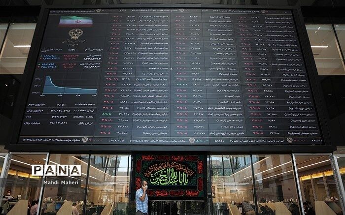 افت 9 هزار واحدی افت شاخص