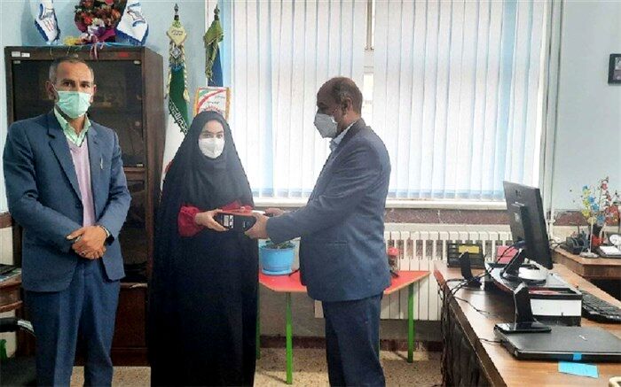 تجلیل از خبرنگار پانا شهرستان اردل