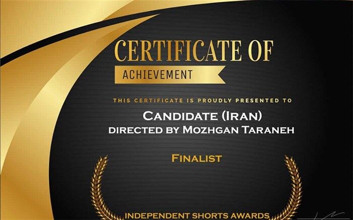 درخشش فیلم کوتاه «کاندید» در عرصه‌های مختلف بین‌المللی