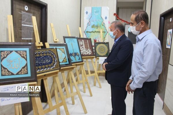 نمایشگاه و فروشگاه صنایع دستی در کانون فرهنگی تربیتی کوثر بوشهر