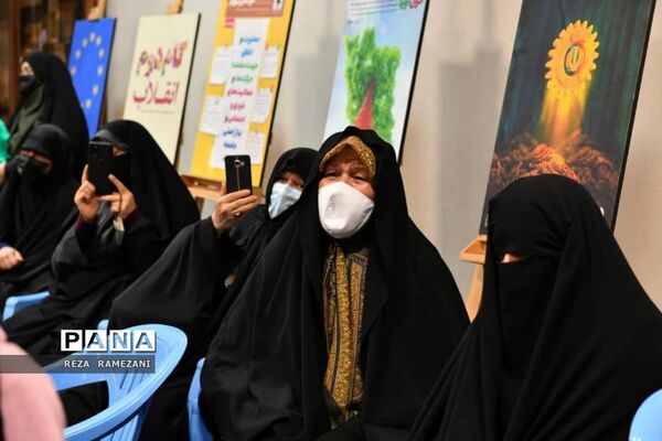 وداع با پیکر شهید فاطمه اسدی در حرم حضرت معصومه و مسجد جمکران