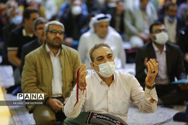 وداع با پیکر شهید فاطمه اسدی در حرم حضرت معصومه و مسجد جمکران