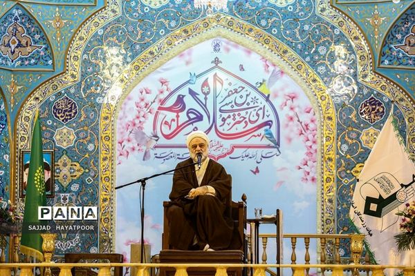 وداع با پیکر شهید فاطمه اسدی در حرم حضرت معصومه و مسجد جمکران