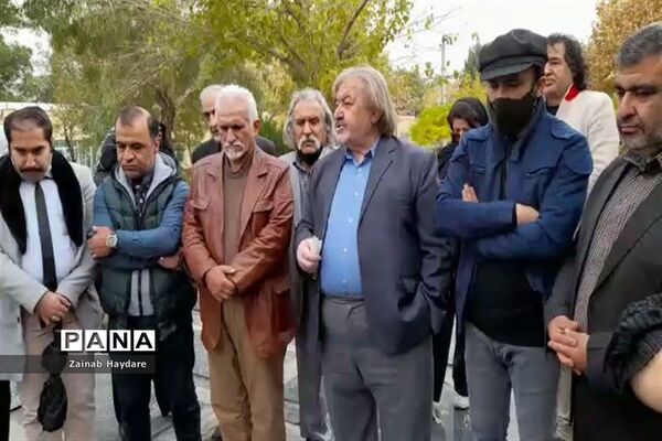 هفتمین سالگرد فوت مرتضی پاشایی در بهشت زهرا تهران