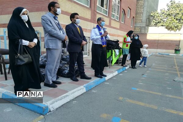 تجلیل از دانش‌آموزان دبیرستان شهید خشکباری شهرستان قدس