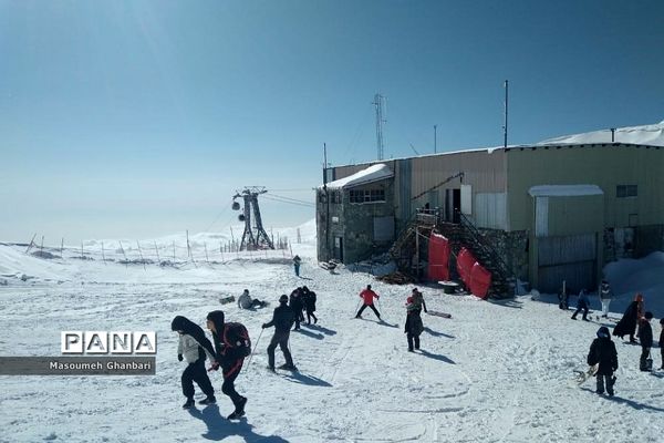 بارش برف درارتفاعات توچال