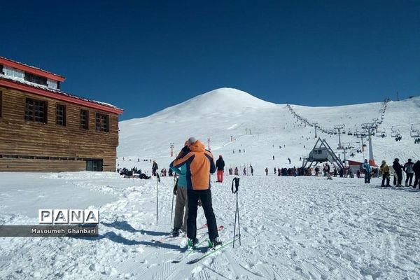 بارش برف درارتفاعات توچال