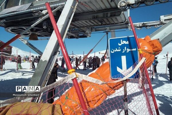 بارش برف درارتفاعات توچال