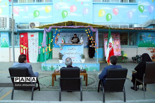آیین کلنگ‌زنی مدرسه مسلم در منطقه 8 تهران