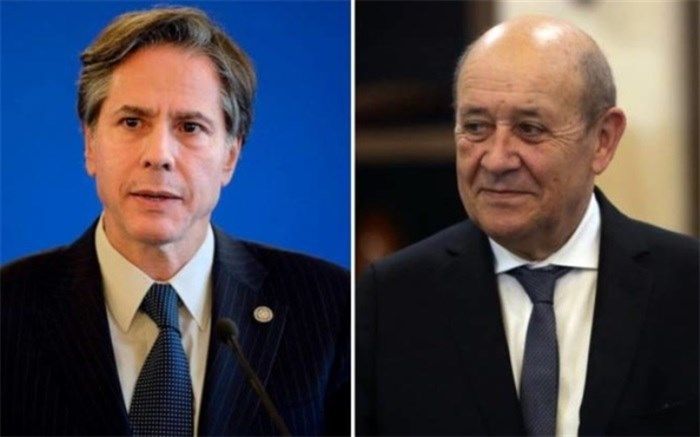 گفت‌وگوی بلینکن و لودریان درباره ایران