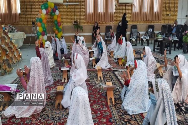 مراسم جشن آغازین  قرآن  در ناحیه ۲ اهواز