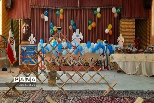 مراسم جشن آغازین  قرآن  در ناحیه ۲ اهواز