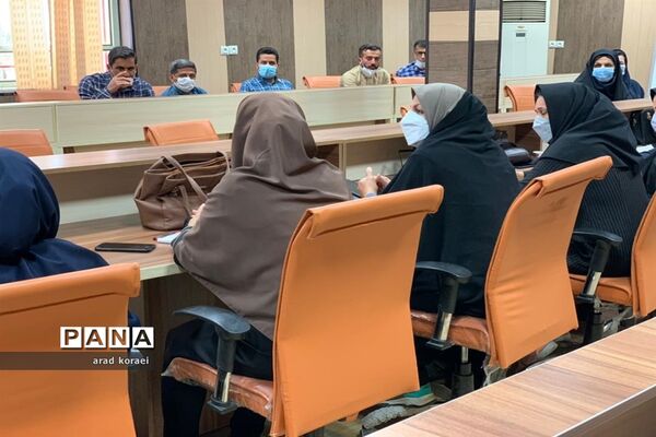 جلسه ماهانه دبیران تربیت  بدنی در امیدیه