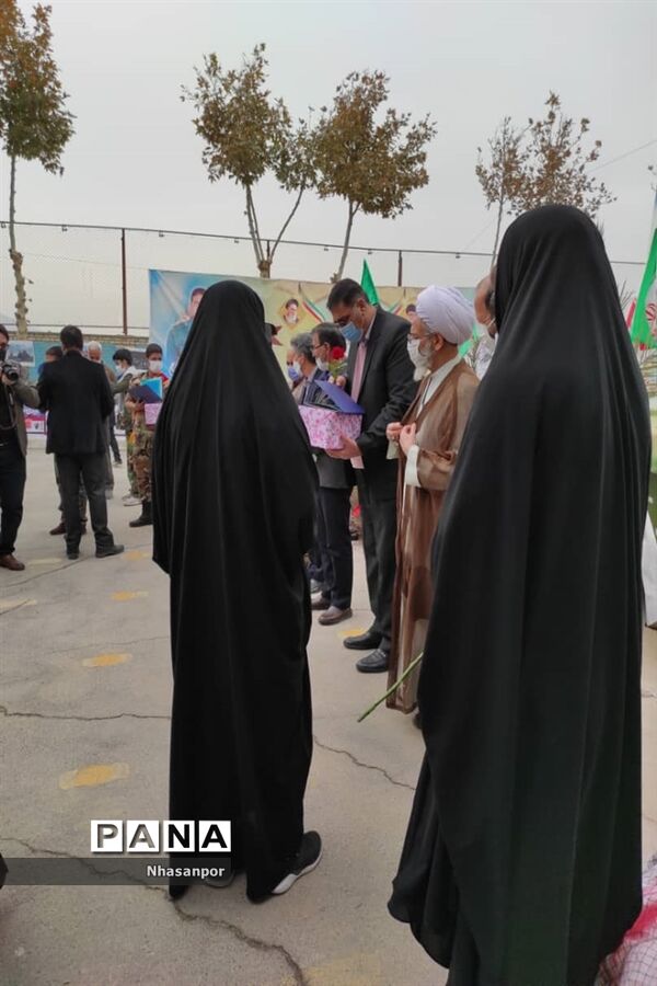 مراسم گرامیداشت روز حماسه و ایثار استان اصفهان در شهرستان فلاورجان