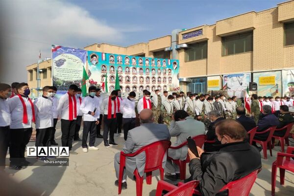 مراسم گرامیداشت روز حماسه و ایثار استان اصفهان در شهرستان فلاورجان