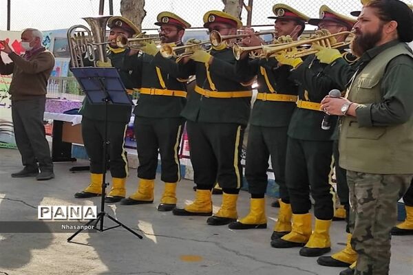 مراسم گرامیداشت روز حماسه و ایثار استان اصفهان در شهرستان فلاورجان