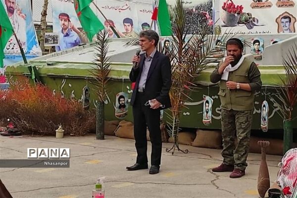مراسم گرامیداشت روز حماسه و ایثار استان اصفهان در شهرستان فلاورجان