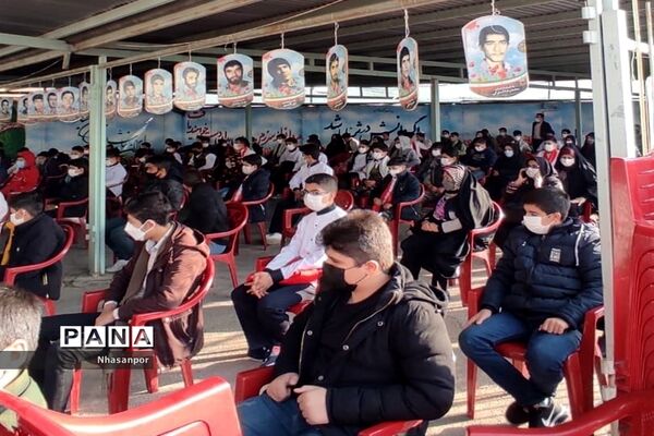 مراسم گرامیداشت روز حماسه و ایثار استان اصفهان در شهرستان فلاورجان