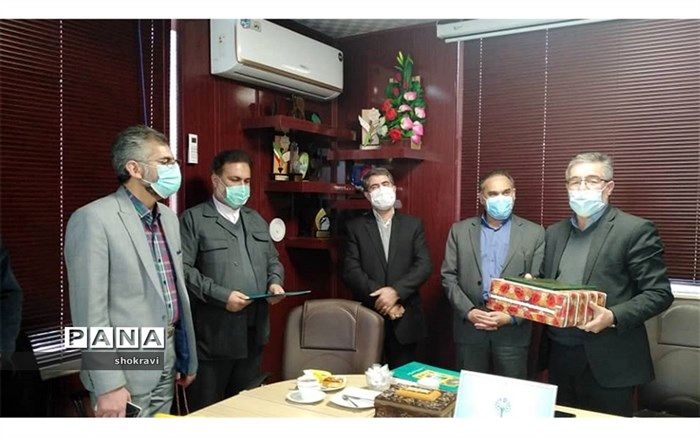 برگزاری  مراسم تودیع و معارفه کارشناس حراست آموزش و پرورش شهرستان طرقبه